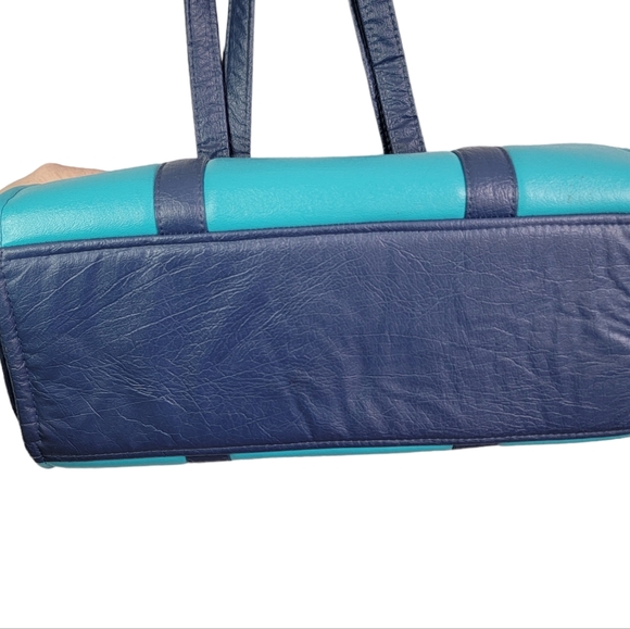 Handmade Repurposed Material Fashion Bag Purse Matching Wallet & Coin Purse - Picture 7 of 16